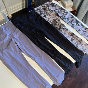 Lululemon yoga pants bundle size 4